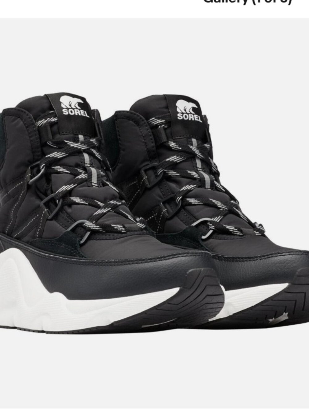 SOREL® Women's 9 KINETIC™ RNEGD SPORT Insulated Waterproof Boot in Black Size 9